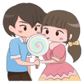 Funny Couple In Love sticker #14261841