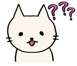 A CAT AND LOOSE JAPANESE PHRASE 2 sticker #14261856