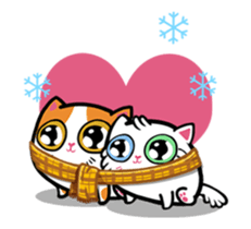 Fancy Cats Christmas Holiday Special! sticker #14262759