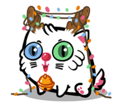 Fancy Cats Christmas Holiday Special! sticker #14262763
