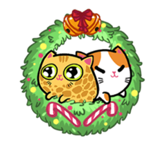 Fancy Cats Christmas Holiday Special! sticker #14262765