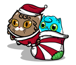 Fancy Cats Christmas Holiday Special! sticker #14262766