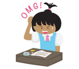 Yuyu The Little Girl sticker #14262870