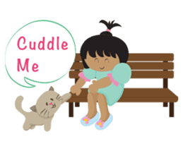 Yuyu The Little Girl sticker #14262873