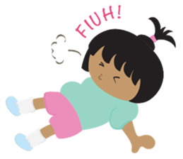 Yuyu The Little Girl sticker #14262874