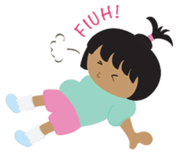 Yuyu The Little Girl sticker #14262874