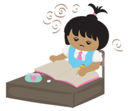 Yuyu The Little Girl sticker #14262875