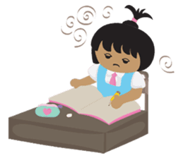 Yuyu The Little Girl sticker #14262875