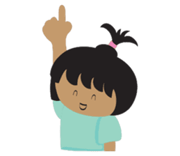 Yuyu The Little Girl sticker #14262878