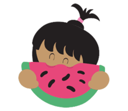 Yuyu The Little Girl sticker #14262892