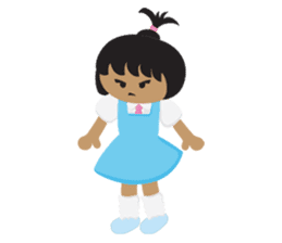 Yuyu The Little Girl sticker #14262899