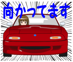 convertible Stickers sticker #14263399