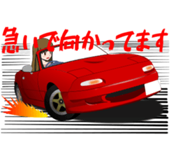 convertible Stickers sticker #14263400