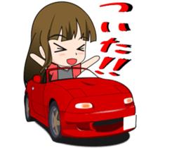 convertible Stickers sticker #14263402