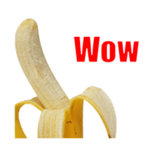 Moving Banana E sticker #14263510