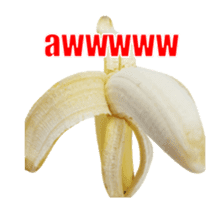 Moving Banana E sticker #14263516