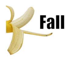 Moving Banana E sticker #14263517