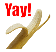 Moving Banana E sticker #14263526