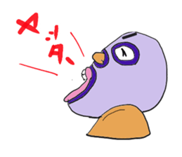 Lucha Libre wrestler by Fujio Imamura sticker #14263769