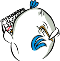 Blue Rooster sticker #14263976