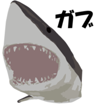 Nose sunglasses go fishing to the sea. sticker #14264059