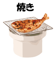 Nose sunglasses go fishing to the sea. sticker #14264066