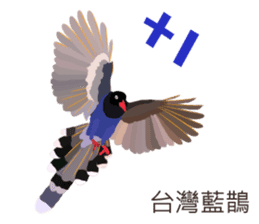 Taiwan wild bird series_2 by Gerald Her sticker #14264885
