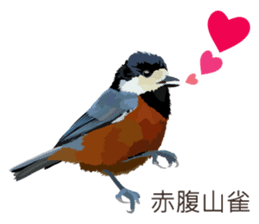 Taiwan wild bird series_2 by Gerald Her sticker #14264886
