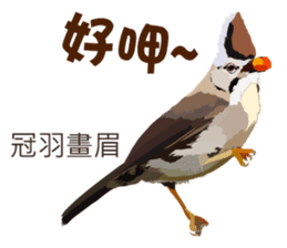 Taiwan wild bird series_2 by Gerald Her sticker #14264894