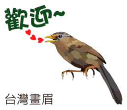 Taiwan wild bird series_2 by Gerald Her sticker #14264898
