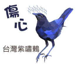Taiwan wild bird series_2 by Gerald Her sticker #14264905