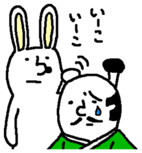 Rabbit and Tonosama - The fifth sticker #14265016