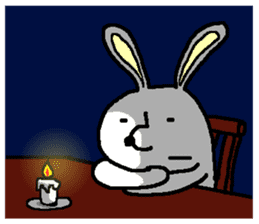 Rabbit and Tonosama - The fifth sticker #14265027