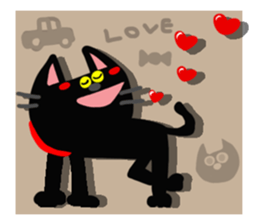 Cute cat (CAT)6 sticker #14265092