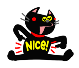 Cute cat (CAT)6 sticker #14265099