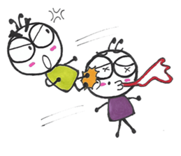 The story of the little ant sticker #14265182