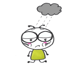 The story of the little ant sticker #14265183