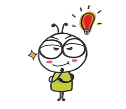 The story of the little ant sticker #14265185