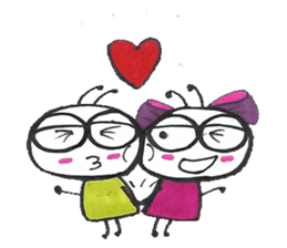 The story of the little ant sticker #14265186