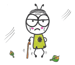 The story of the little ant sticker #14265188