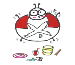 The story of the little ant sticker #14265191