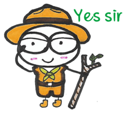 The story of the little ant sticker #14265192