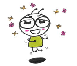 The story of the little ant sticker #14265196