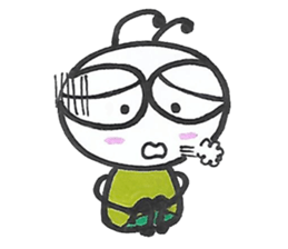 The story of the little ant sticker #14265197