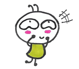 The story of the little ant sticker #14265199