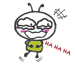 The story of the little ant sticker #14265200