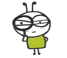 The story of the little ant sticker #14265201