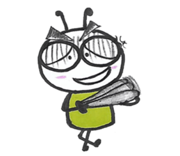 The story of the little ant sticker #14265202