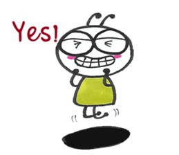 The story of the little ant sticker #14265204