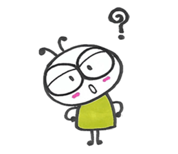 The story of the little ant sticker #14265205